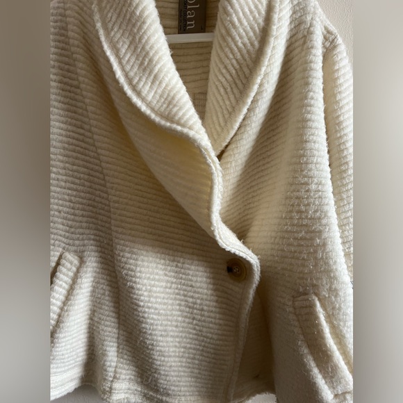 Anthropologie Wool Teddy Coat - Picture 4 of 5